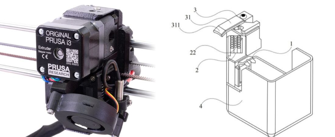 Prusa registra patente de sistema inovador para limpeza de bicos