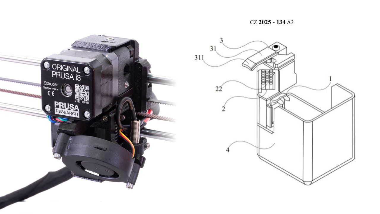 Prusa registra patente de sistema inovador para limpeza de bicos