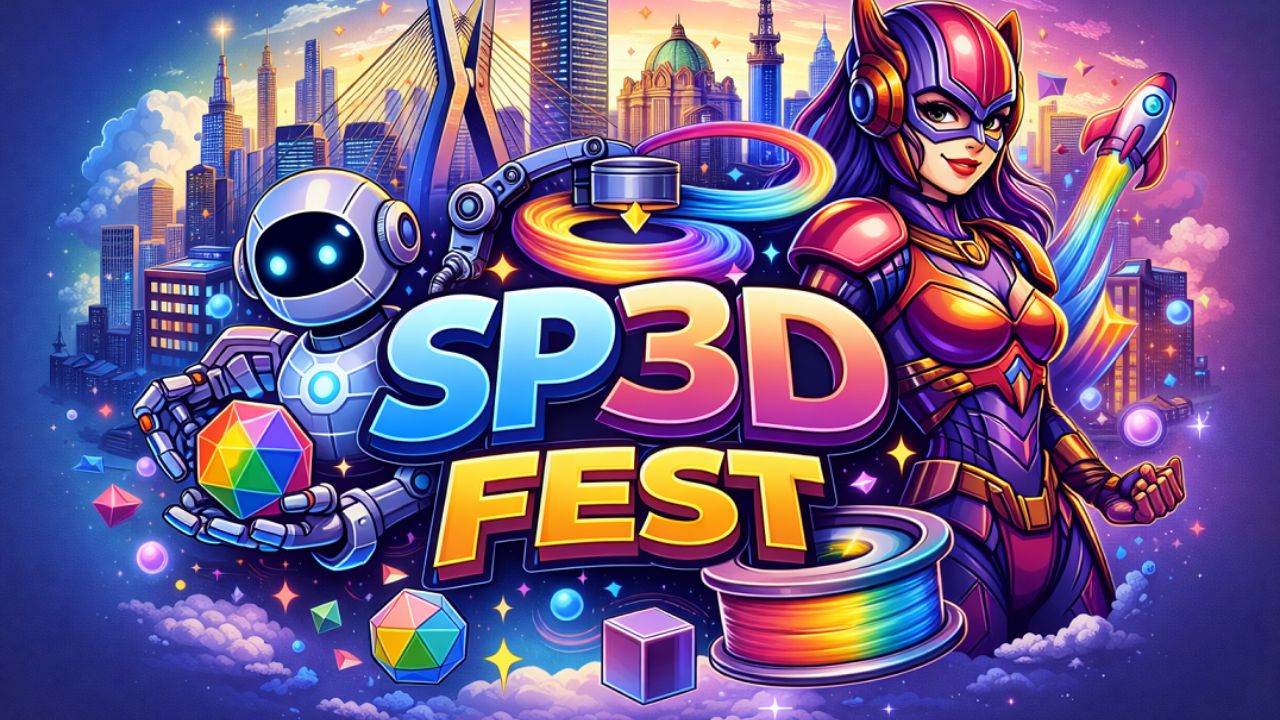 São Paulo sedia SP3DFEST 2026 entre os dias 19 e 21 de junho