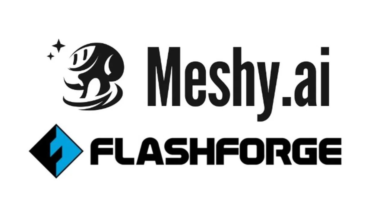 FlashForge anuncia parceria com Meshy.ai