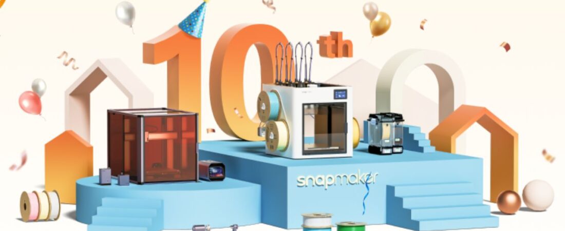 Snapmaker completa 10 anos e promete biblioteca de modelos para 2º semestre