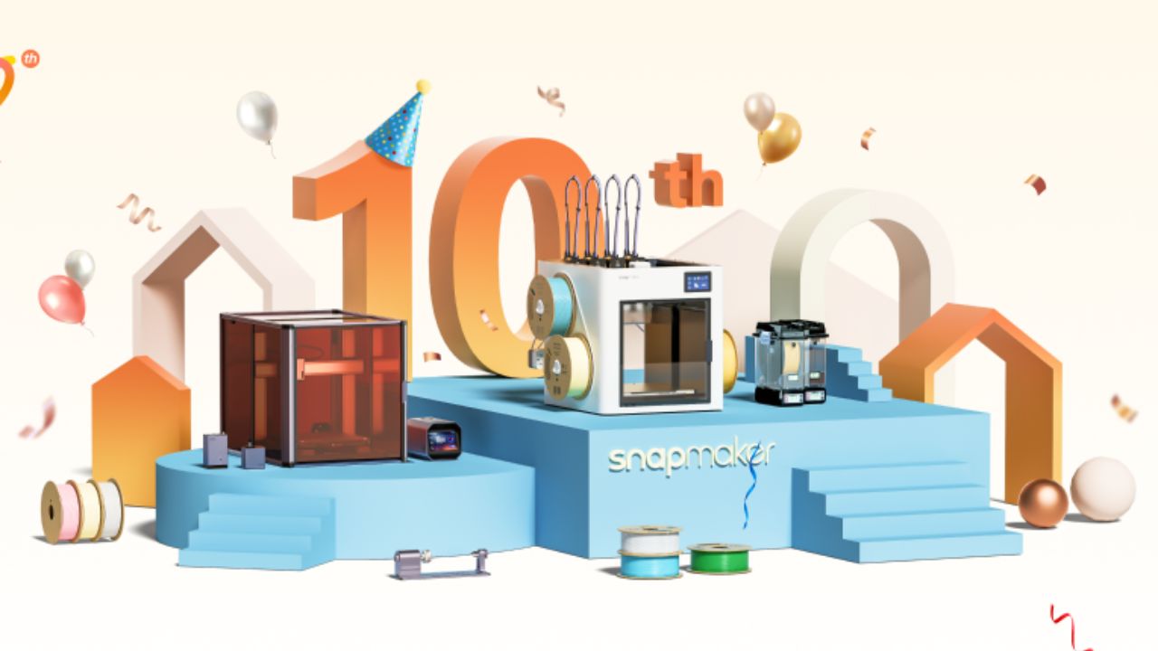 Snapmaker completa 10 anos e promete biblioteca de modelos para 2º semestre