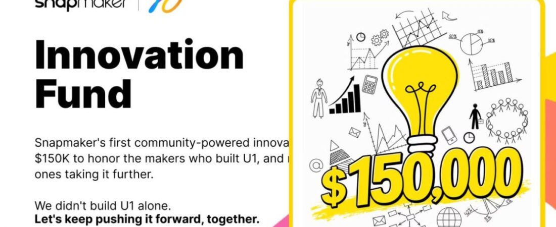 Snapmaker investirá R$ 765 mil em projetos da comunidade feitos na U1