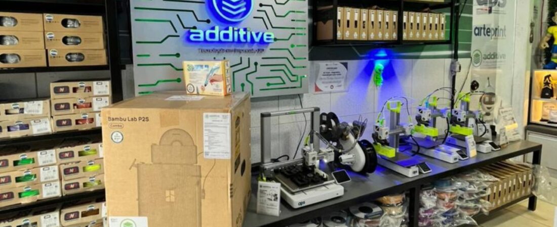 Additive se torna maior revenda Bambu Lab em Recife (PE) e impulsiona o mercado no Nordeste