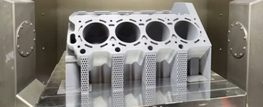 Bosch se une ao laboratório da Nikon e imprime em 3D um motor V8 em alumínio