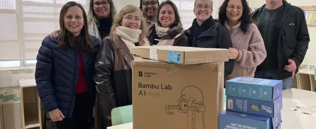 RS: Seis escolas públicas recebem impressoras 3D para laboratórios em Pelotas