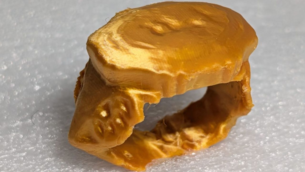 Inglaterra: Impressão 3D replica anel de ouro romano de 1,7 mil anos